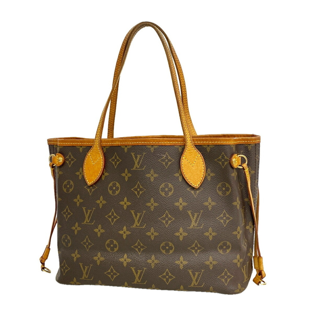 Louis Vuitton Monogram Neverfull PM Tote Bag M40155 Brown (Women's)